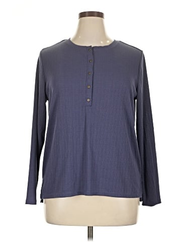 G.H. Bass & Co. Long Sleeve Henley (view 1)
