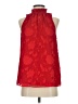 MICHAEL Michael Kors 100% Polyester Red Sleeveless Blouse Size S - photo 1