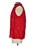 MICHAEL Michael Kors 100% Polyester Red Sleeveless Blouse Size S - photo 5