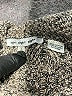 Eight Eight Eight 100% Cotton Tweed Gray Turtleneck Sweater Size L - photo 7