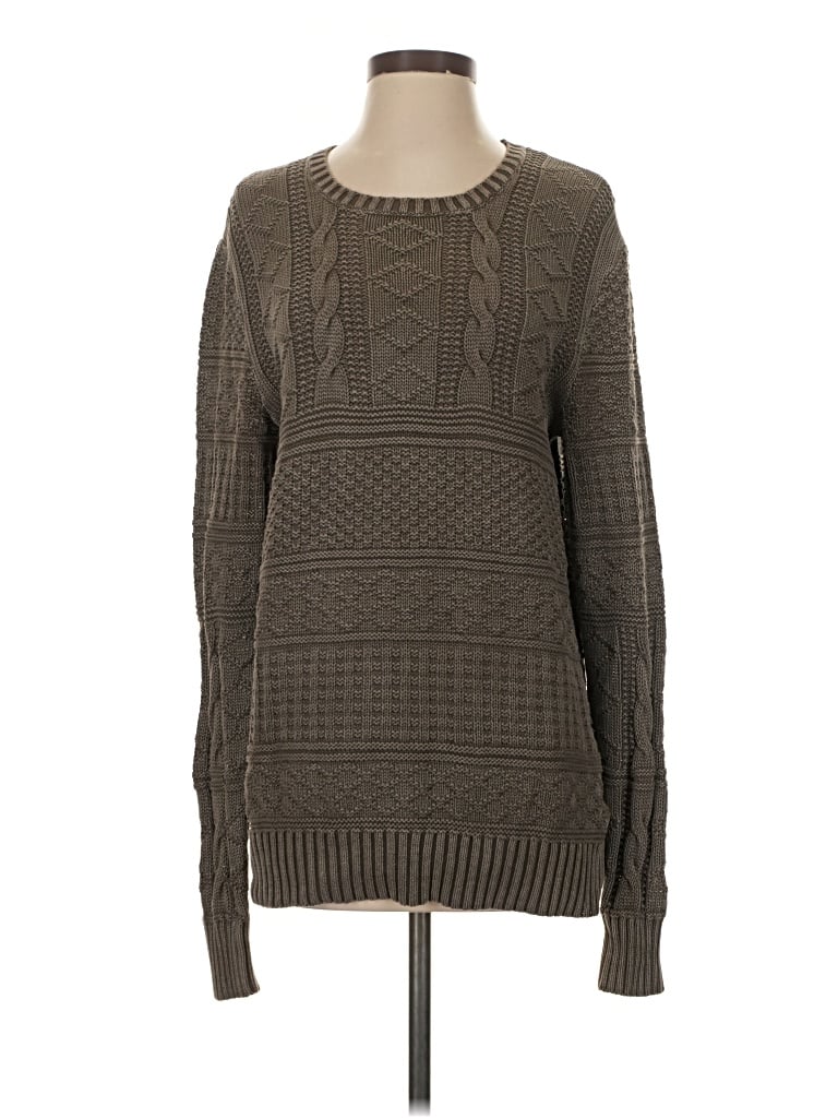 Pre-owned Allsaints Spitalfields Pullover Sweater In Brown