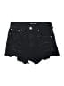 Almost Famous Stars Black Denim Shorts Size 1 - photo 1