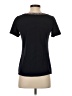 Talbots 100% Cotton Black Short Sleeve Top Size XS - photo 2