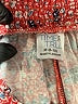 Time and Tru Paisley Red Shorts Size Med 8/10 - photo 3