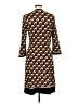 AB Studio Print Brown Casual Dress Size L - photo 2