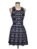 Parker Graphic Blue Cocktail Dress Size M - photo 1