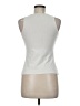Shein White Sleeveless T-Shirt Size 6 - photo 2