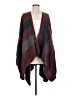 BB Dakota Burgundy Poncho One size - photo 1