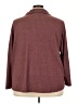 Berkshire Burgundy Long Sleeve Blouse Size 3X - photo 2