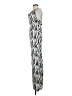 PrettyLittleThing 100% Polyester Graphic Silver Casual Dress Size 2 - photo 5