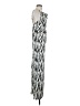 PrettyLittleThing 100% Polyester Graphic Silver Casual Dress Size 2 - photo 4
