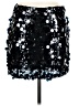 No Boundaries 100% Polyester Stars Black Casual Skirt Size M - photo 1
