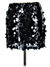 No Boundaries 100% Polyester Stars Black Casual Skirt Size M - photo 2