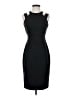 Calvin Klein Solid Black Cocktail Dress Size 2 - photo 1