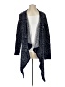 Ruby Moon 100% Cotton Blue Cardigan Size S - photo 1