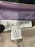 Casual Corner Paisley Purple Formal Skirt Size 8 - photo 4