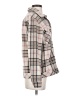 Kut from the Kloth 100% Polyester Plaid Pink Jacket Size XS - photo 4