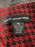Larry Levine 100% Acrylic Houndstooth Red Jacket Size S (petite) - photo 6