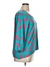 Jon & Anna Teal 3/4 Sleeve Top Size 1X - photo 4
