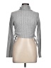 Shein Gray Long Sleeve Turtleneck Size L - photo 1