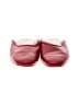 27 EDIT 100% Leather Red Mule/Clog Size 11 - photo 2