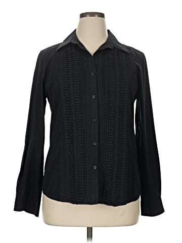 Foxcroft Long Sleeve Blouse (view 1)