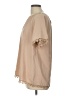 Emery Rose 100% Polyester Tan Short Sleeve Blouse Size L - photo 5