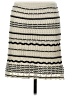 Vero Moda Chevron-herringbone Ivory Casual Skirt Size M - photo 1
