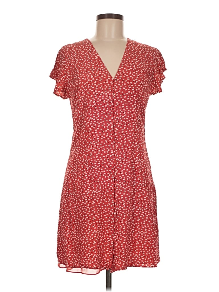 Pre-owned Rails Casual Dress In Red