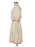 J.Crew Solid Ivory Casual Dress Size 8 - photo 5