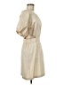 J.Crew Solid Ivory Casual Dress Size 8 - photo 4