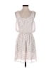 Love...ady 100% Polyester Hearts White Casual Dress Size XS - photo 1