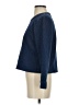 J.Crew 100% Cotton Chevron-herringbone Blue Pullover Sweater Size S - photo 5