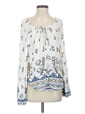 Kimchi Blue Long Sleeve Blouse (view 1)
