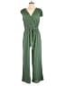 Lularoe Solid Green Jumpsuit Size XS - photo 1