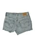Levi's 100% Cotton Blue Denim Shorts Size 30 waist - photo 2