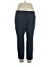 Susan Graver Solid Blue Active Pants Size XL - photo 1