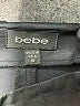 Bebe Solid Black Formal Skirt Size 10 - photo 4