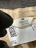 H&M 100% Cotton Solid Tan Khakis Size 14 - photo 6
