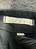 Ann Taylor LOFT 100% Cotton Solid Black Shorts Size 6 - photo 3