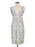 Unbranded Paisley Silver Cocktail Dress Size M (estimated) - photo 2