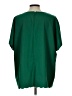 Unbranded Green Short Sleeve Blouse Size L (estimated) - photo 2