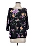 Darling 100% Polyester Black 3/4 Sleeve Blouse Size S - photo 1