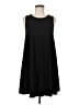 Cupio Solid Black Casual Dress Size M - photo 1