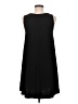 Cupio Solid Black Casual Dress Size M - photo 2