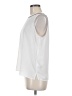 Banana Republic 100% Polyester White Sleeveless Blouse Size M - photo 5