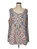 Unbranded Blue Sleeveless Blouse Size L (estimated) - photo 1