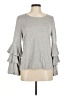 Drew Gray Long Sleeve Top Size M - photo 1
