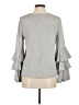 Drew Gray Long Sleeve Top Size M - photo 2