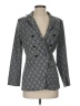 NY Collection Houndstooth Gray Blazer Size S - photo 1
